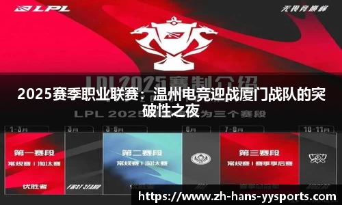 2025赛季职业联赛：温州电竞迎战厦门战队的突破性之夜